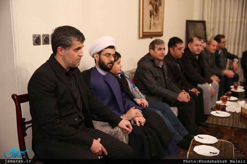حضور شخصیت های علمی، فرهنگی و سیاسی در منزل آیت الله هاشمی رفسنجانی(ره)