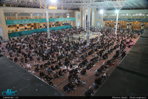 مراسم احیای شب نوزدهم ماه مبارک رمضان در حرم مطهر حضرت معصومه(س)