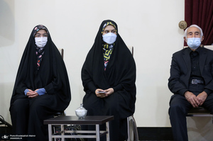 دیدار اعضای شورای عالی و هیات رئیسه سازمان نظام پرستاری با سید حسن خمینی