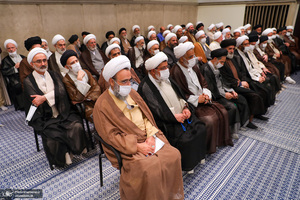 دیدار جمعی از مبلغان و طلاب حوزه‌های علمیه سراسر کشور با رهبر معظم انقلاب