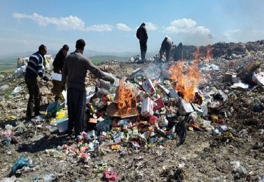 یک تن موادغذایی فاسد و تاریخ گذشته در میاندوآب امحا شد