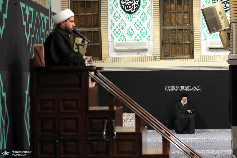 دومین شب مراسم عزاداری حضرت فاطمه‌زهرا (س) در حسینیه امام خمینی