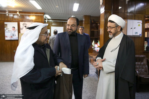 دیدار مزروق فالح الحبینی، رئیس گروه دوستی پارلمانی کویت و ایران با علی کمساری