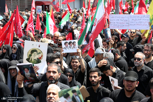 مراسم تشییع پیکر مطهر رهبر شهید انقلاب در تهران -10