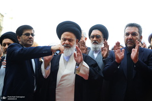 تشییع پیکر شهیدان «علی رازینی» و «محمد مقیسه» در قم