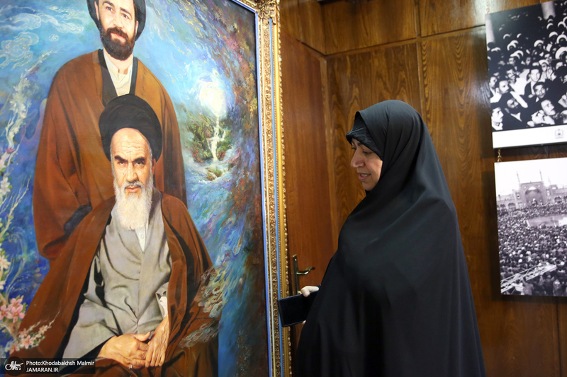 مراسم عزاداری هیئت «حسین جانم» در حسینیه جماران