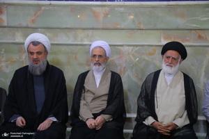 مراسم تشییع مرحوم استاد محمد حسین حشمت‌پور‎