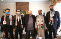 دیدار سرپرست موسسه تنظیم و نشر آثار امام خمینی(س) با سفیر فلسطین در تهران/ صلاح زواوی