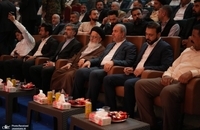 مراسم سالگرد شهید رئیسی در نجف اشرف با حضور سید علی خمینی و سخنرانی امام جمعه بغداد (7)