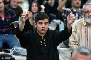 مراسم دعای عرفه در حرم مطهر امام خمینی (س)