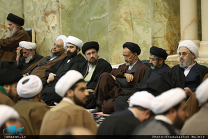 مراسم شب شهادت حضرت فاطمه زهرا(س) در حرم امام خمینی