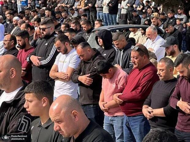 نماز جمعه در مسجدالاقصی با حضور هزاران فلسطینی + تصاویر