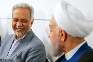 دیدار نوروزی سیاسیون با حسن روحانی