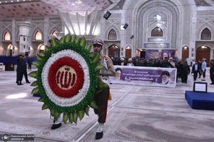 تجدید میثاق فرماندهان و پرسنل تیپ مکانیزه 20 رمضان نیروی زمینی با آرمان‌های امام راحل (ره)