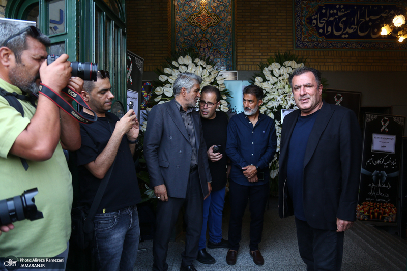 مزاسم ختم مرحوم سعید راد در مسجد  الرسول (ص)