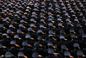 دیدار جمعی از فرماندهان و کارکنان نیروی هوایی ارتش با فرمانده معظم کل قوا