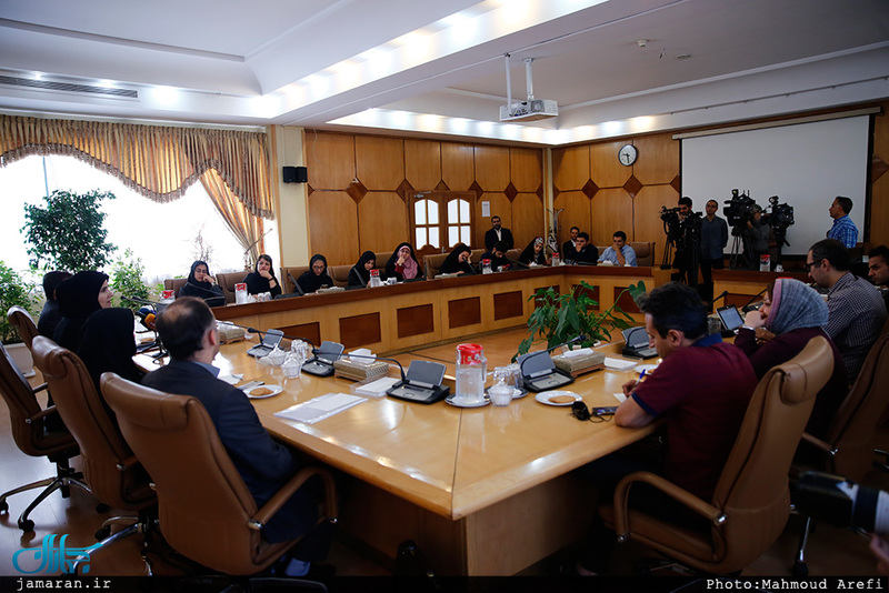 نشست خبری دکتر جنیدی معاون حقوقی رئیس جمهوری