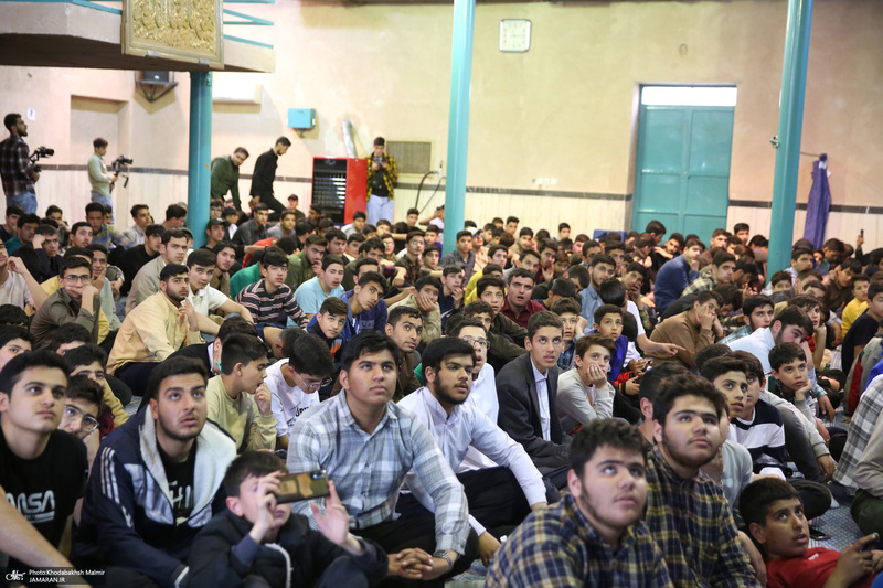 بازدید جمعی از جوانان هیئت ابناءالامام مسجد سید اصفهان