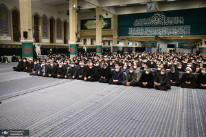 مراسم عزاداری شب شهادت حضرت ‌زهرا (س) در حسینیه امام خمینی