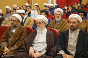 مراسم رونمایی از نرم افزار مجموعه آثار آیت الله العظمی صافی گلپایگانی (ره)