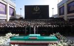 اقامه نماز بر پیکر رهبر شهید انقلاب به امامت آیت‌الله العظمی سبحانی + عکس و فیلم