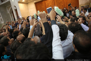 مراسم تشییع پیکر مطهر شهید حمله تروریستی اخیر مازیار سبزعلی در حرم مطهر امام خمینی(س)