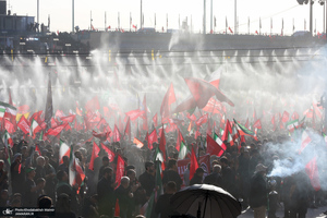 مراسم وداع با رهبر شهید انقلاب در مصلی تهران- 8