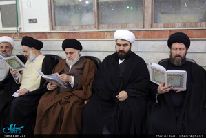 مراسم اولین سالگرد آیت الله سید محمد نقی شاهرخی خرم آبادی