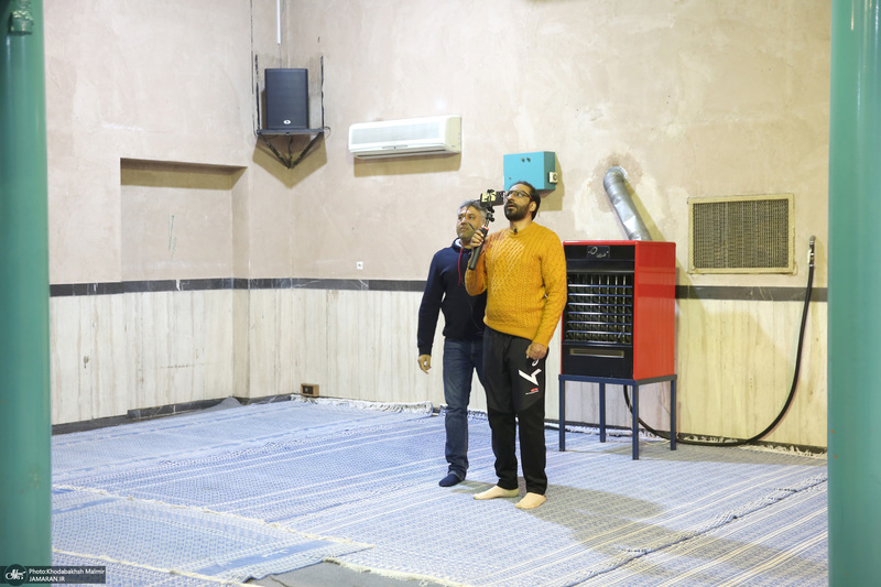 بازدید آقای جاوید چوهدری مجری ، مقاله نویس  پاکستان از بیت امام خمینی در جماران