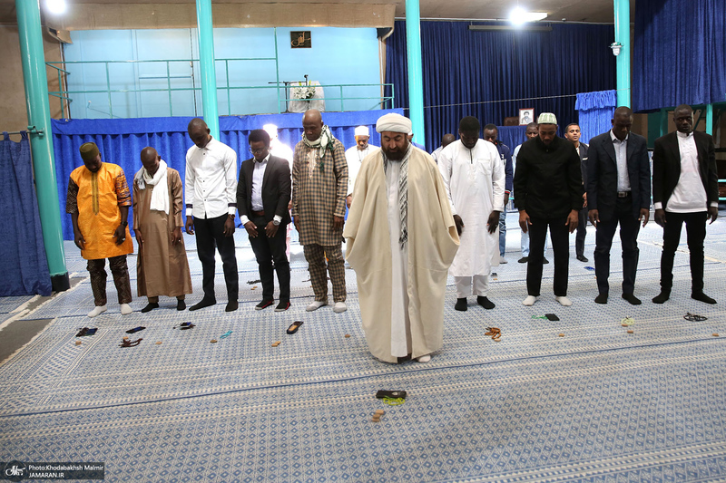 بازدید جمعی از طلاب کشورهای آفریقایی از جماران‎‎