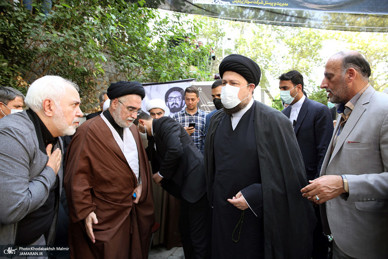 مراسم تشییع پیکر حجت الاسلام و المسلمین سید محمود دعایی از موسسه اطلاعات