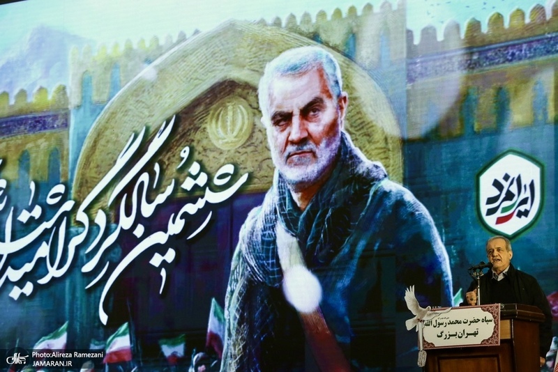 مراسم ششمین سالگرد شهادت سپهبد حاج قاسم سلیمانی