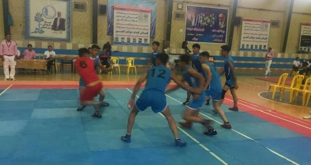 رقابت های کبدی پسران جوان کشور در شیراز آغاز شد