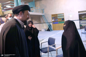 دیدار جمعی از جانبازان واقعه هفتم تیر با سید حسن خمینی