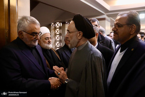 مراسم ختم اشرف بروجردى