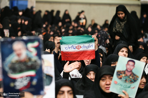 مراسم عزاداری شهادت امام رضا (ع) در حسینیه امام خمینی