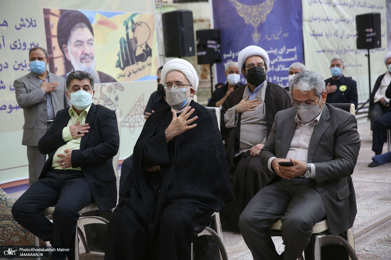 مراسم بزرگداشت حجت الاسلام و المسلمین محتشمی پور(ره) در حرم مطهر امام خمینی