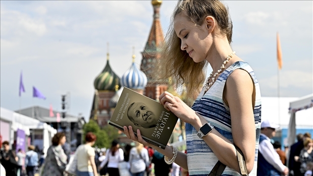 استقبال از کتاب اردوغان در میدان سرخ مسکو
