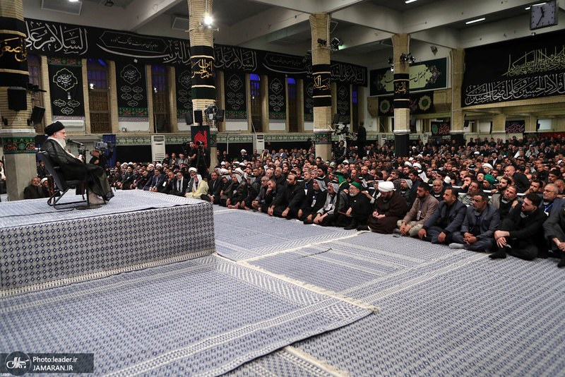 دیدار جمعی از موکب‌داران عراقی با رهبر معظم انقلاب