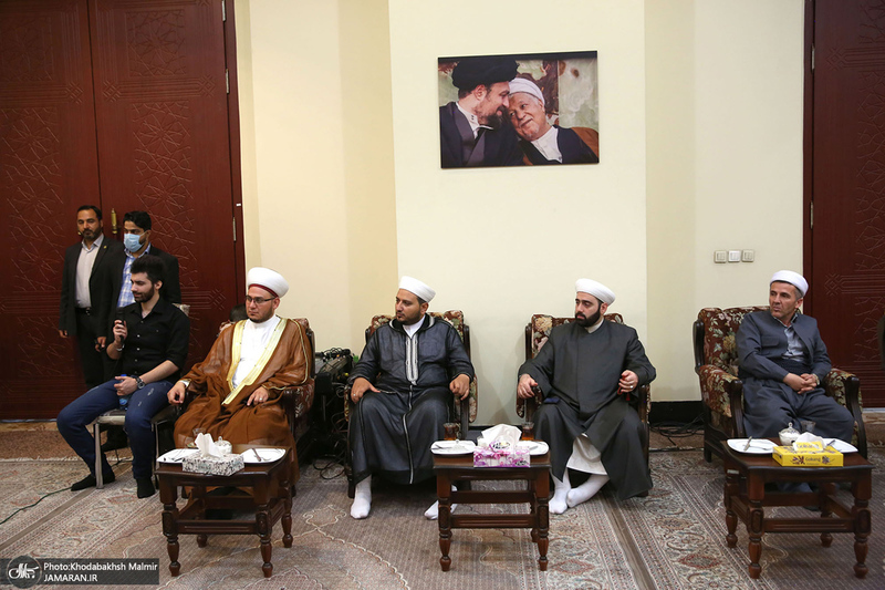 دیدارجمعی از علمای اهل سنت کشور سوریه با سید حسن خمینی