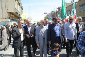 راهپیمایی باشکوه روز قدس در قم -2