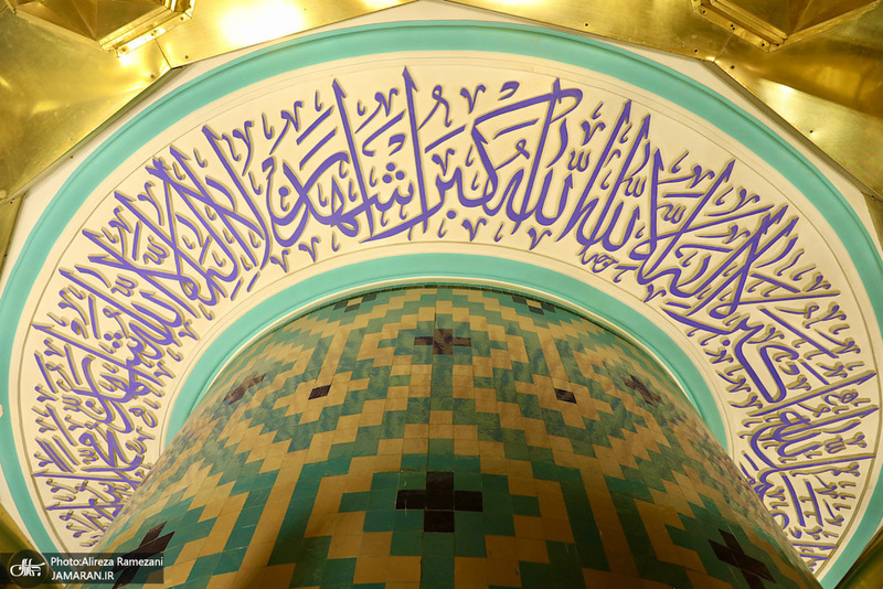 مراسم شب شهادت امام رضا (ع) در حرم مطهر رضوی
