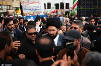 حضور سیدعلی خمینی در 22 بهمن 1404 قم