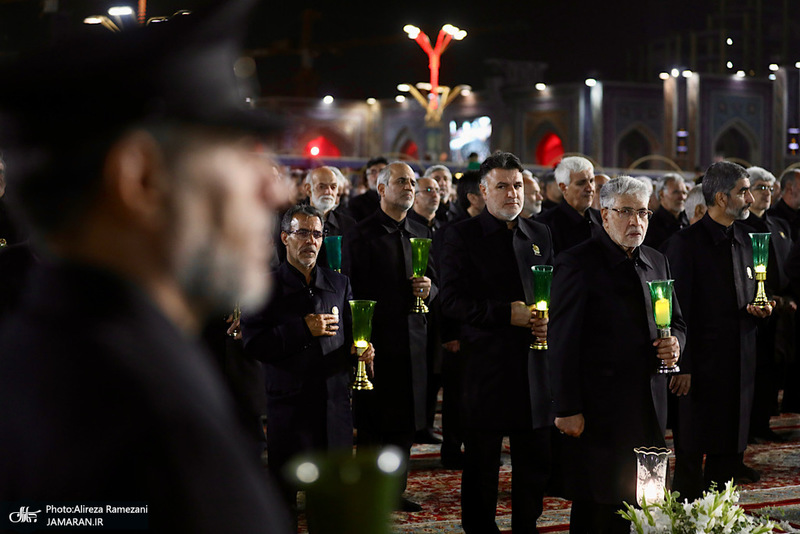 مراسم خطبه خوانی شب شهادت امام رضا (ع)