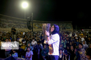 30 هزار زن و مرد در جشن قهرمانی تیم زنان خاتون بم + عکس و فیلم