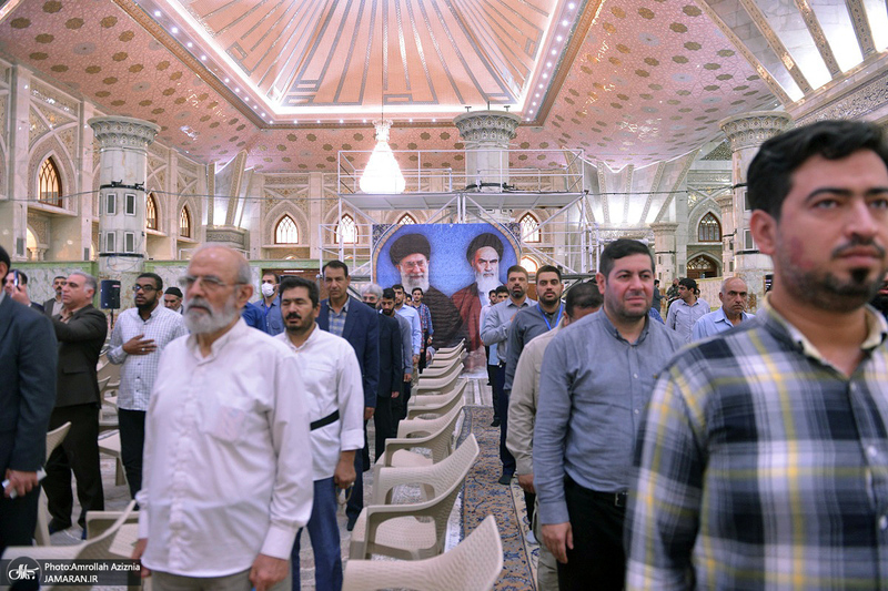 تجدید میثاق خانواده معظم شهدای سازمان حفاظت اطلاعات سپاه با آرمان های حضرت امام خمینی (س)