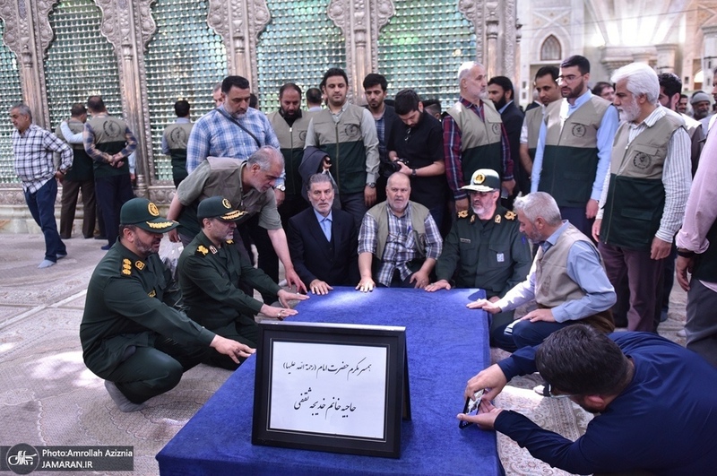 تجدید میثاق جهادگران بسیج سازندگی با آرمان های امام (15)
