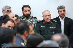 دیدار فرماندهان قرارگاه پدافند هوایی خاتم‌الانبیاء(ص) ارتش با رهبر معظم انقلاب