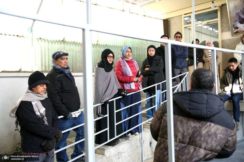 بازدید جمعی از گردشگران کشور اندونزی از جماران