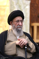 مراسم بیست‌و‌نهمین سالگرد ارتحال حاج سید احمد خمینی و بزرگداشت آیت‌الله بجنوردی در حرم امام